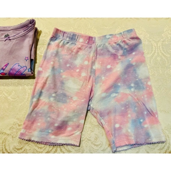 Kids Headquarters unicorn summer two-piece pajama set in a girl’s size 8 - Picture 5 of 8
